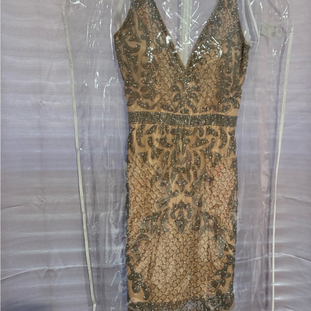 Elegant Sequin Embellished Dress